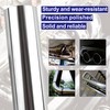 2PCS 3 Inch Stainless Steel Exhaust Pipe, 3" OD x