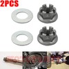Motoparty Rear Axle Hub Castle Nut Washer For Yamaha ATV