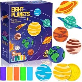 DoodleDoo Modeling Clay for Kids Toddlers Art Clay Kit 5 Colors Plasticine with Tools Color Dough Tool Set Colored Soft Sculpting Clay Toys Gifts for Age 3 4 5 6 7 8+ Children