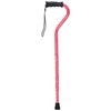 Carex Ergo Offset Cane with Soft Cushioned Handle - Adjustable