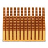 8Pcs Cooling Fins Aluminum Alloy Power Radiator Slotted Heatsink for