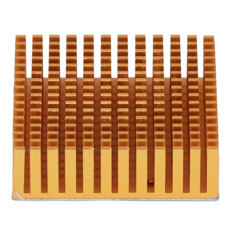 8Pcs Cooling Fins Aluminum Alloy Power Radiator Slotted Heatsink for