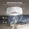 WiFi Smart Smoke Detector Fire Smoke Alarm Auto-Check Tuya App