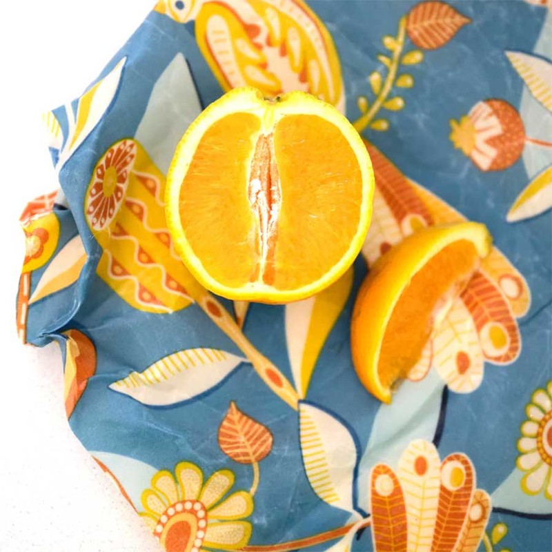 Honeybee Vegan Wax Food Wraps - 4 Pack (S, M,