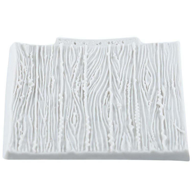 TAOXIBEI Bark Texture Polymer Clay Molds Tree Bark Texture Silicone