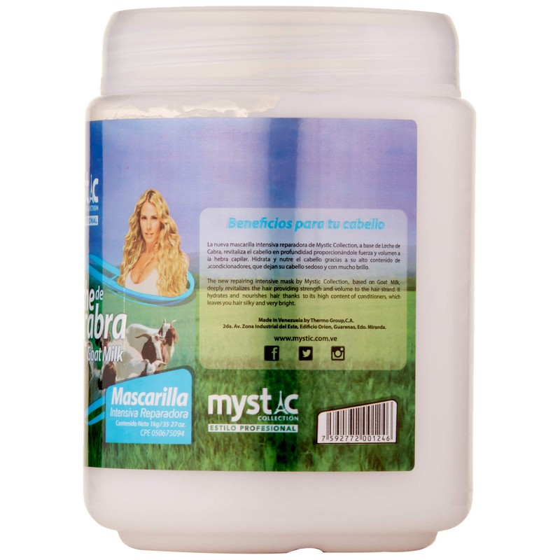 Kleravitex Goat Milk Treatment Mask for Dry, Damaged Hair -