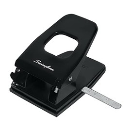 Swingline P2089 Perforadora Ajustable 7/8 cm, 2 Agujeros, Negro
