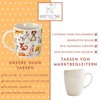 SPOTTED DOG GIFT COMPANY - Kaffeetasse mit Hunde-Motiven - Geschenk