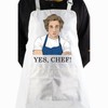 WCGXKO TV Show Inspired Kitchen Apron Bear Graphic Gift Yes,