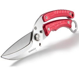 KUMSTLY Poultry Shears Heavy Duty Stainless Steel Aluminium Alloy Meat Shears Kitchen Scissors for Vegetables Food Gadgets