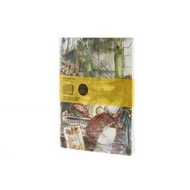 Moleskine Cover Art Journal Set of 2 / Blank / Letter / Paul Wang