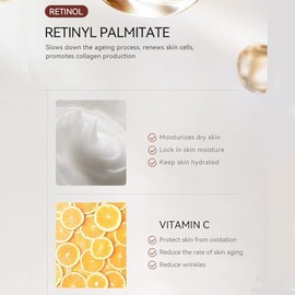 Crema De Manos Con Retinol, Reafirmante Y Antiedad, Con Colágeno. Hidratante Con Retinol Para Manos Maduras, Secas Y Agrietadas. Cuida Y Protege La Pi