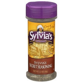 Sylvia’s Secret Seasoning, All-Purpose Seasoning Mix for Soups, Stews, Chicken, Meat, Vegetables and More, 1.5oz