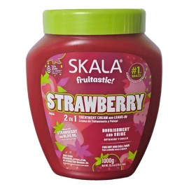 Tratamiento Mascarilla Para Cabello Rizado Skala Strawberry                                                                                           
