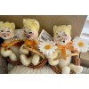 Annalee ~ "Daisy Kitty in Basket" ~ 4" ~ #210423