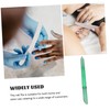 WOONEKY Nail File Stick Dual-ended Nano Glass Fingernail File for