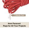 Rebower 550 Paracord Rope 3 m, 4mm Thin Paracord Nylon