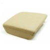 GXARTS Leather Center Console Lid Armrest Cover Beige Tan Compatible