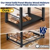AMAGABELI GARDEN & HOME Firewood Rack Indoor with Tools 5-Piece