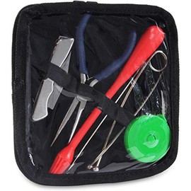 normani Fishing Accessories Set with Bag Starter Set for Beginners – According to the Fishing Law, Colour Dark Black