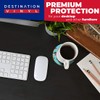 Destination Vinyl ltd 2 x MDF Glossy Top Coasters Round