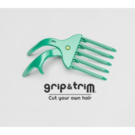 Grip and Trim. Cut Your Own Hair at Home. – Self Haircutting Tool for use with Hair Clippers. DIY Haircuts with More Control to Trim and Style.
