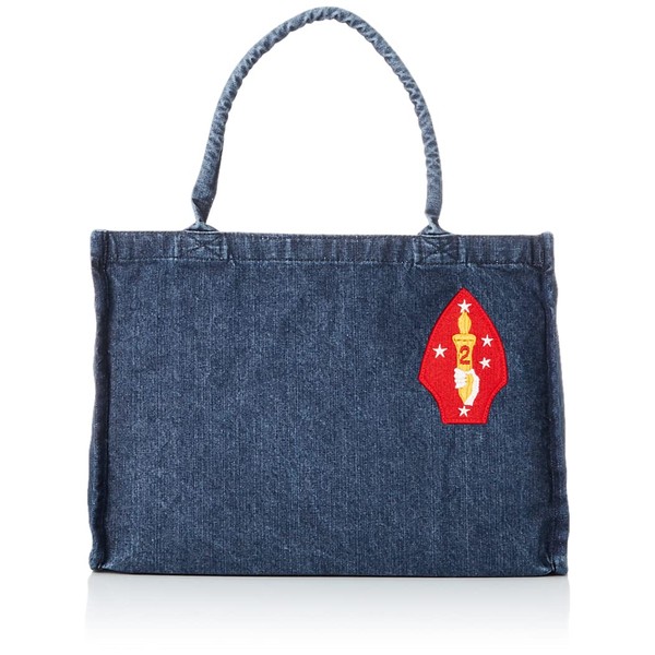 F Style F-SD010557-031 Tote Bag, Coat of Arm, Daily Denim
