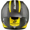 Bogotto FF110 Cinder Helmet (Black Matt/Yellow, L)