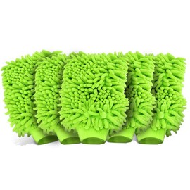 VViViD Plush Microfiber Wash Mitt (5 Pack)