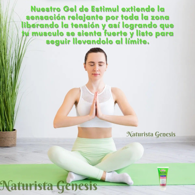 Gel Relajante Muscular De Árnica Estimul Nordin 60g Pack 3