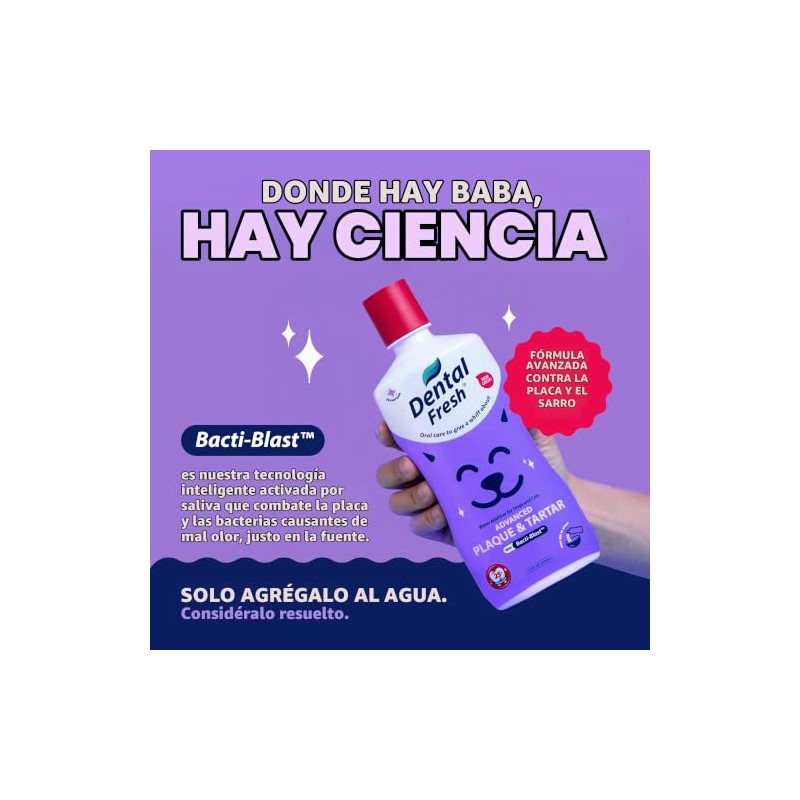 Dental Fresh Advanced Plaque and Tartar Water Additive, 32oz –