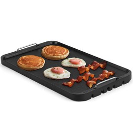 Cusimax Stove Top Griddle, Non-Stick Pancake Griddle, 14.96" x 8.66"