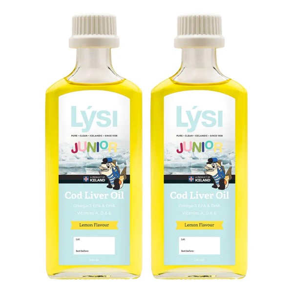 Lysi Omega 3 Epa Y Dha Para Niños 2 Pack