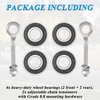 JOYYANGFANG Go Kart Front/Rear Wheel Bearing Kit for 196-212cc Mini