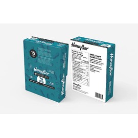 HoneyBar Snack Bars, Sweet & Salty, Gluten-Free, Non-GMO, Vegetarian, 40 g bars, 15 count