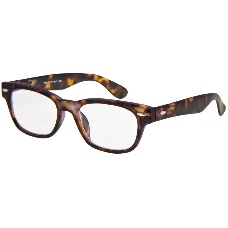 I NEED YOU Lesebrille Woody / +3.50 Dioptrien/Havanna, 1er Pack