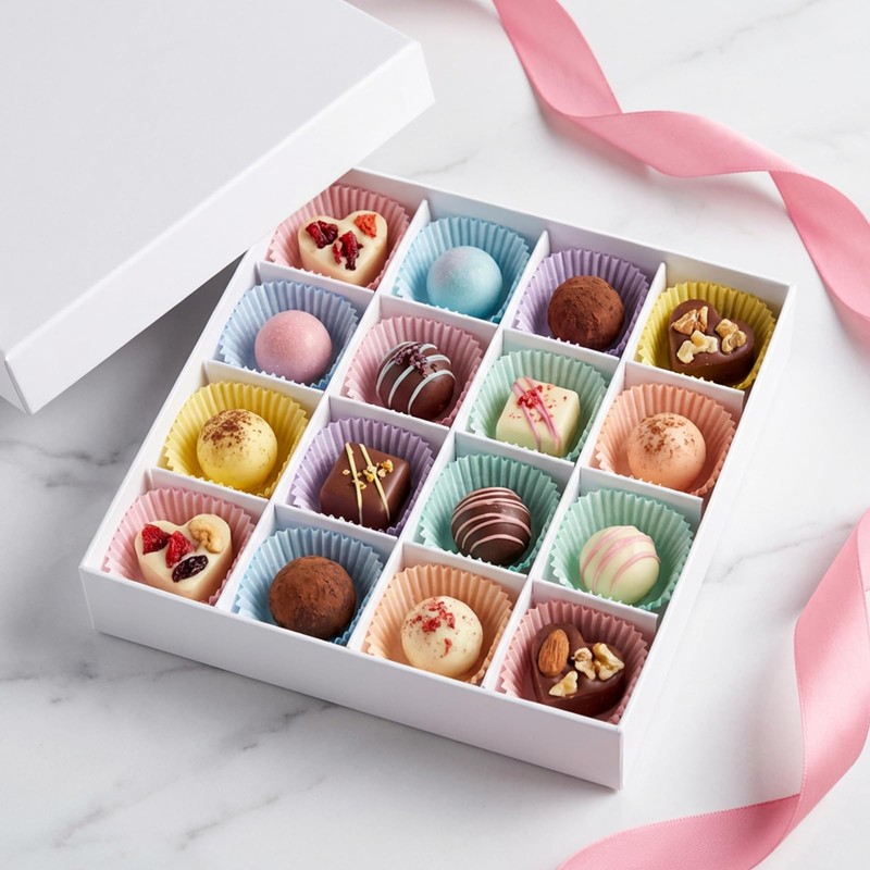600 Pcs Mini Cupcake Liners for Baking 1Inch Colorful Cupcake