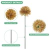 M METERXITY 30-Pack Artificial Chrysanthemum Ball Flowers,11 Inch Faux Chrysanthemum