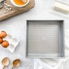 USA Pan molde de cuadrado para tartas sartén, Plateado, 9"