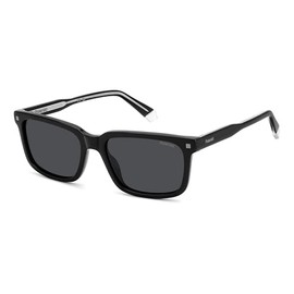 Polaroid Men's PLD 4174/S/X Sunglasses, Black, 55/17/145, black