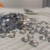 Finstone Rhinestones hotfix,Iron on Rhinestones (Crystal, Square 8 x 8
