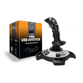 Maxx Tech MXT-JOY-PC accessoire de jeux vidéo Noir, Gris clair USB Joystick