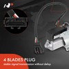 A-Premium Rear Windshield Wiper Motor Compatible with Jeep XJ Series