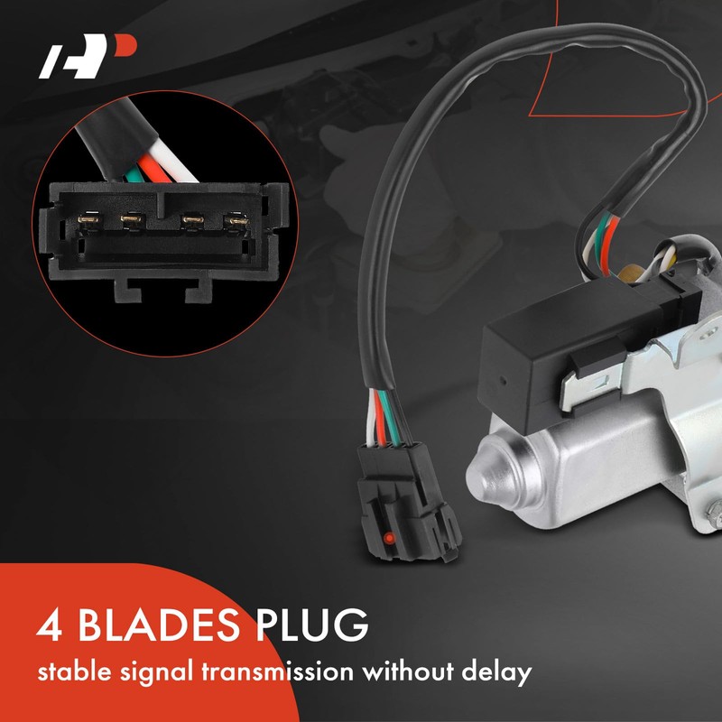 A-Premium Rear Windshield Wiper Motor Compatible with Jeep XJ Series