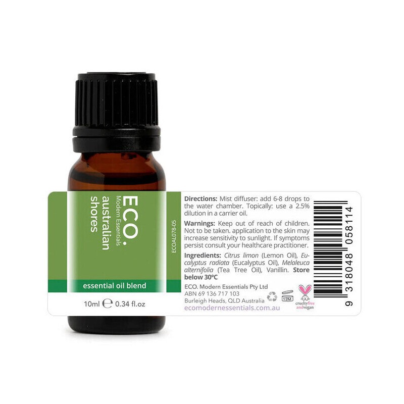 ECO. Modern Essentials Australian Shores Essential Oil Blend, 10ml