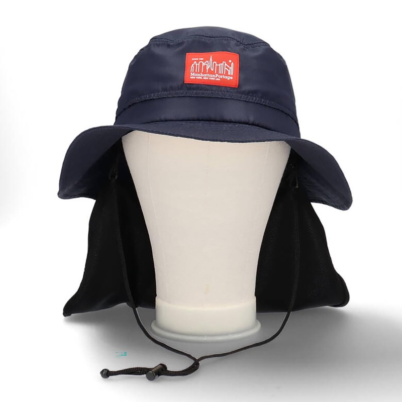 Manhattan Portage Sunshade Logo Adventure Hat with Sun Shade Box