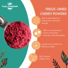 Sussex Wholefoods Freeze-Dried Cherry Powder 250g