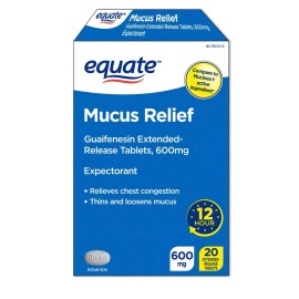 Equate Mucus Extended-Relea