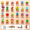 CUBIMANA 24 Pack Flowers Succulents Building Set - 2160PCS Botanical