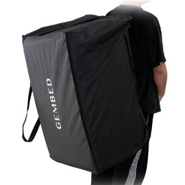 GEMBED Outdoor Four Fold Cushion Storage Bag, Waterproof Storage Bag With Reinforced Handle and Double Zipper Large Opening, Full：55.9"x18.1"x20.8"